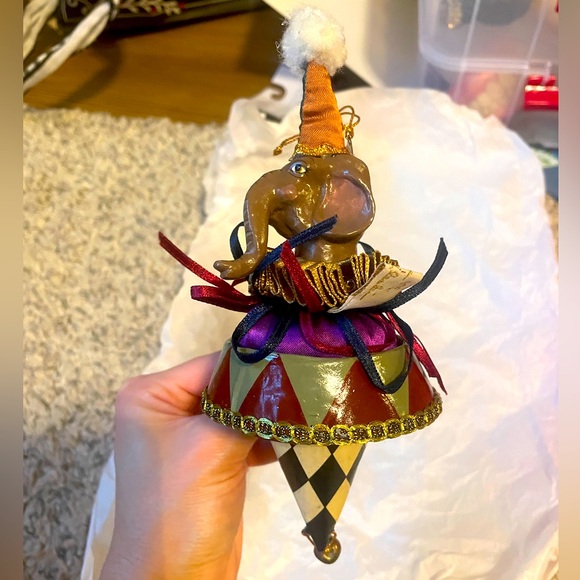 Katherine's Collection elephant Ornament NWT - Picture 2 of 5